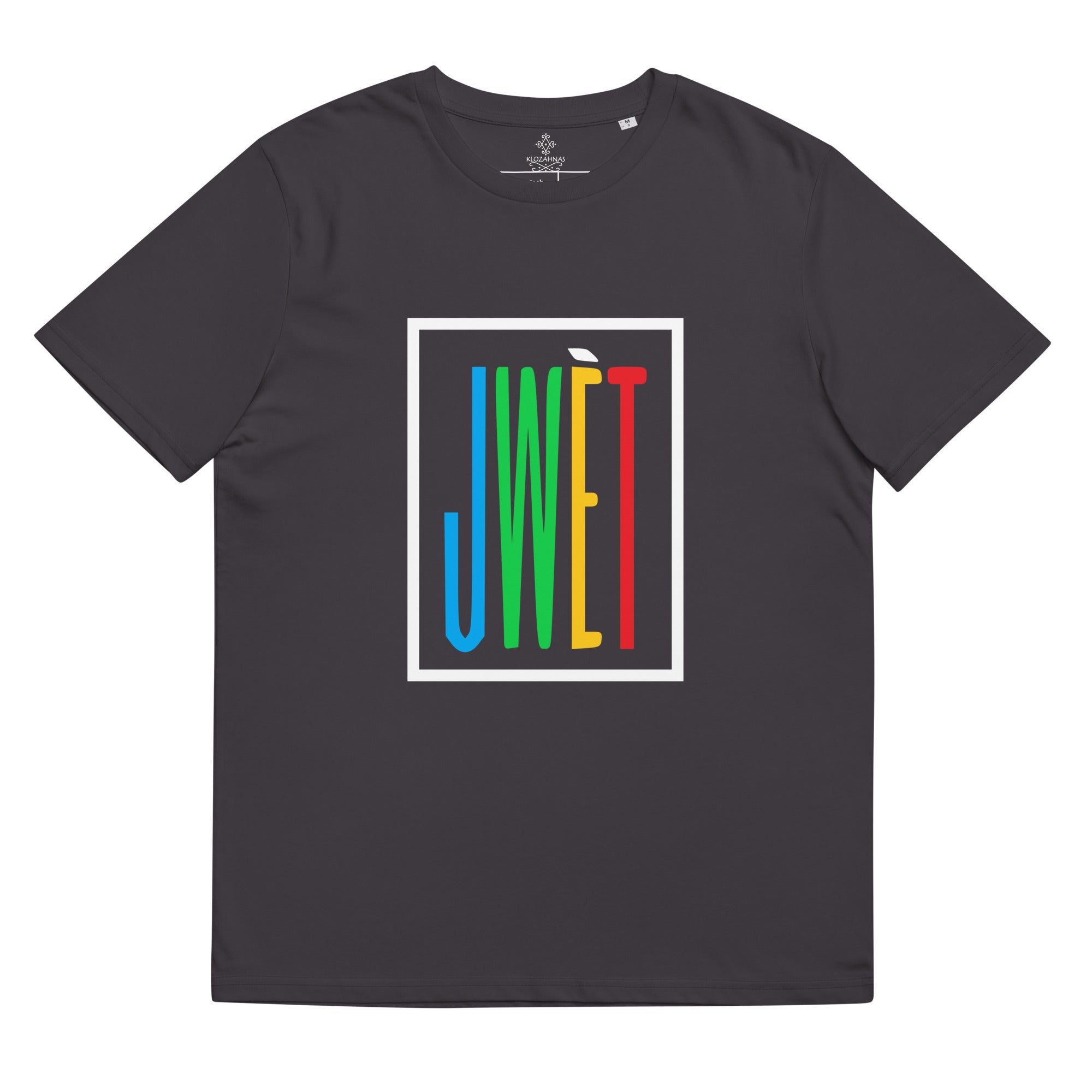 Jwet Unisex organic cotton t-shirt
