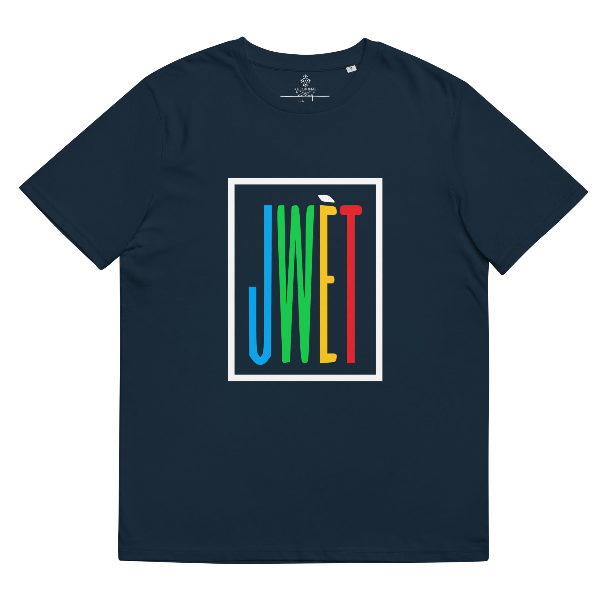 Jwet Unisex organic cotton t-shirt