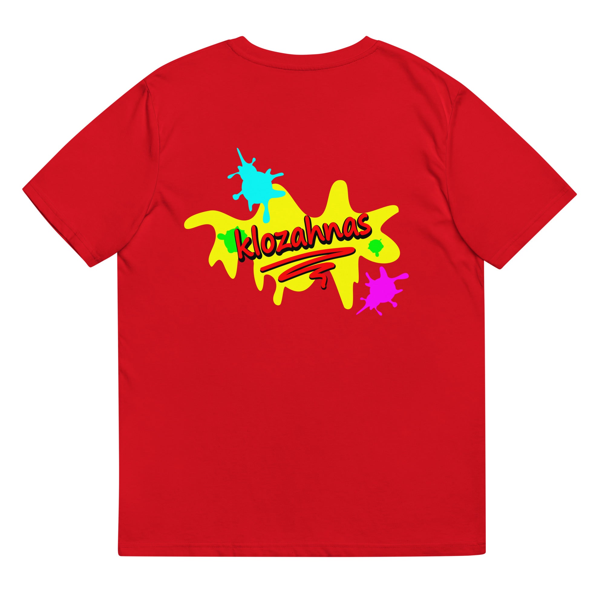 Jwet Unisex organic cotton t-shirt