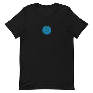drawn earth graphic tee