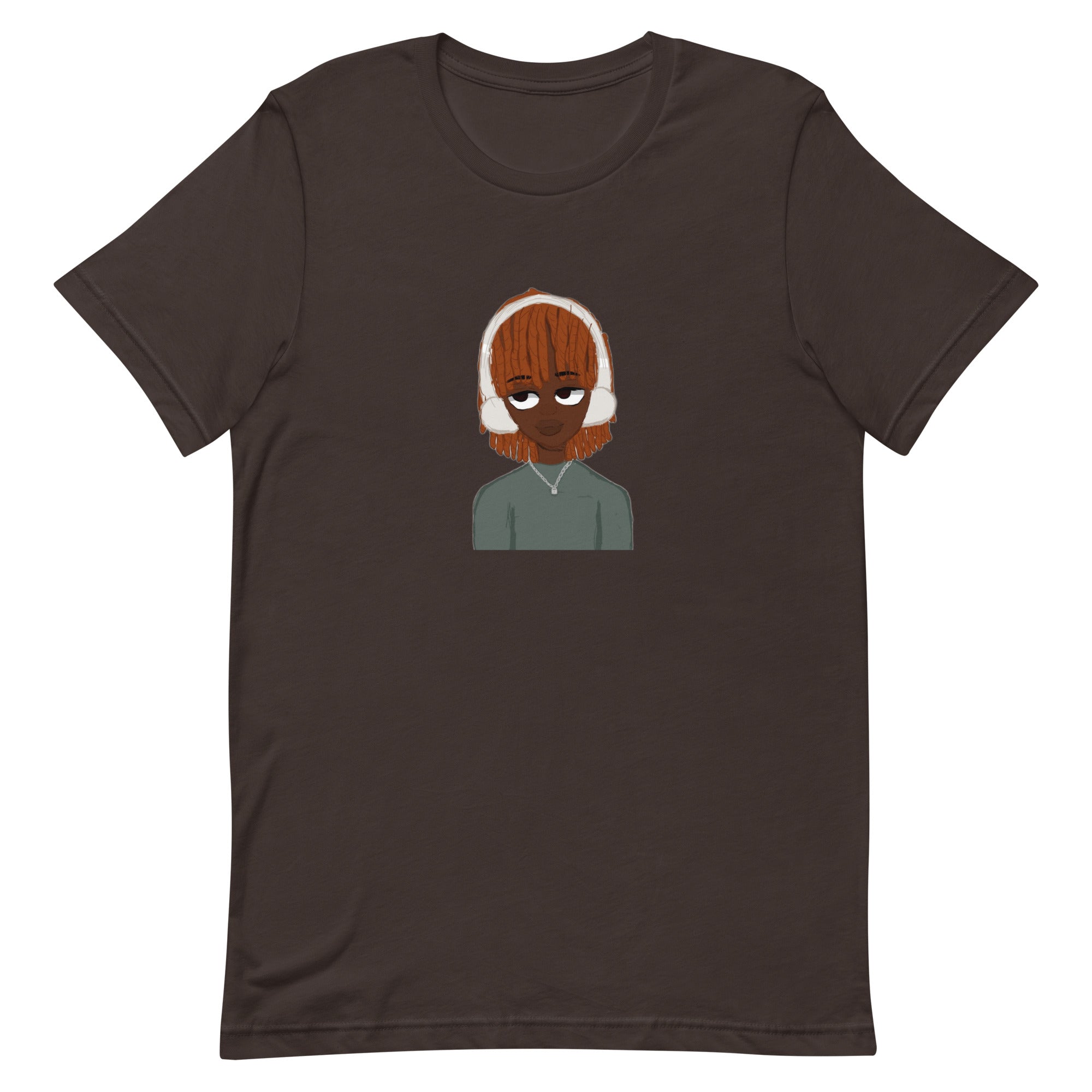 bored hand drawn tee