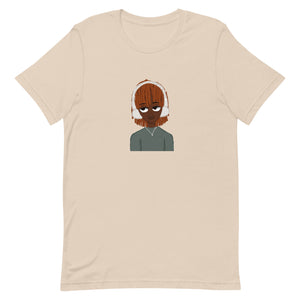 bored hand drawn tee