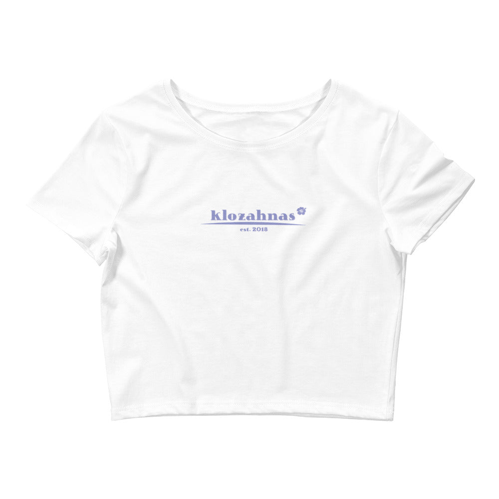 hibiscus crop tee