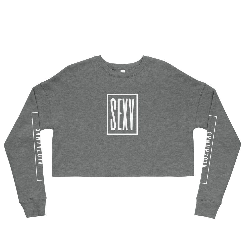 SEXY Klozahnas Crop Sweatshirt