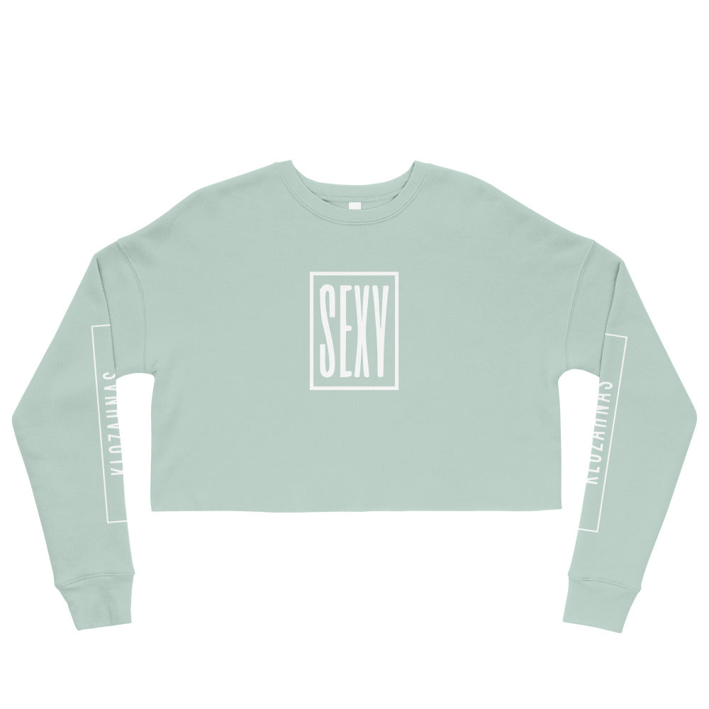 SEXY Klozahnas Crop Sweatshirt