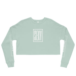 SEXY Klozahnas Crop Sweatshirt