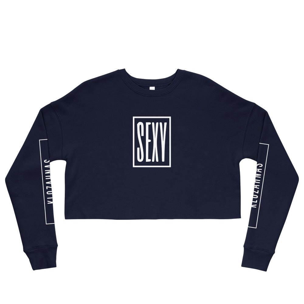 SEXY Klozahnas Crop Sweatshirt
